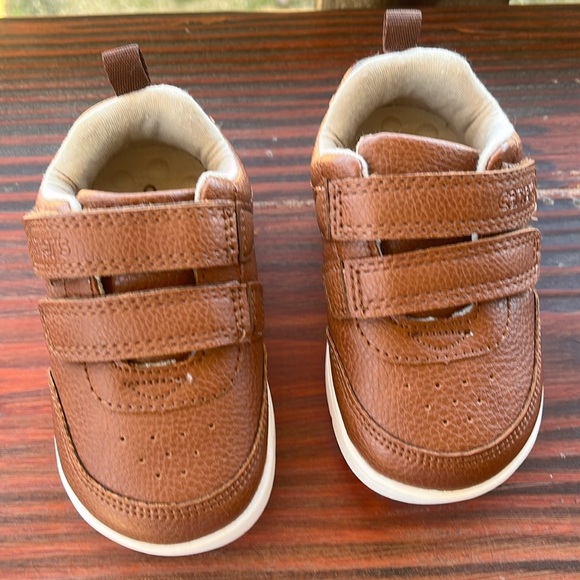 Carter's Other - Toddler Brown Leather Sneakers